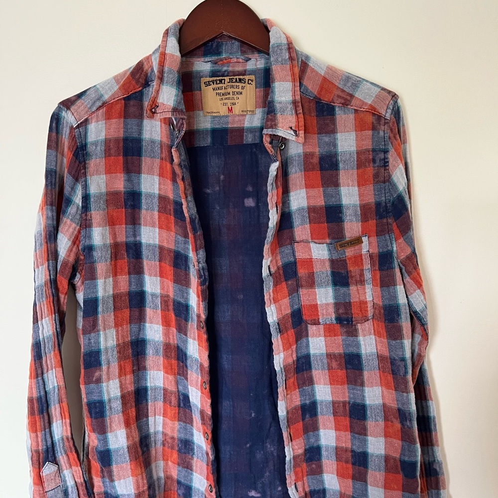 Seven7 Jeans Co. Plaid Shirt